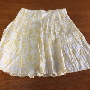 Pale Yellow & White Skirt (pick 3 for $24 bundle)
